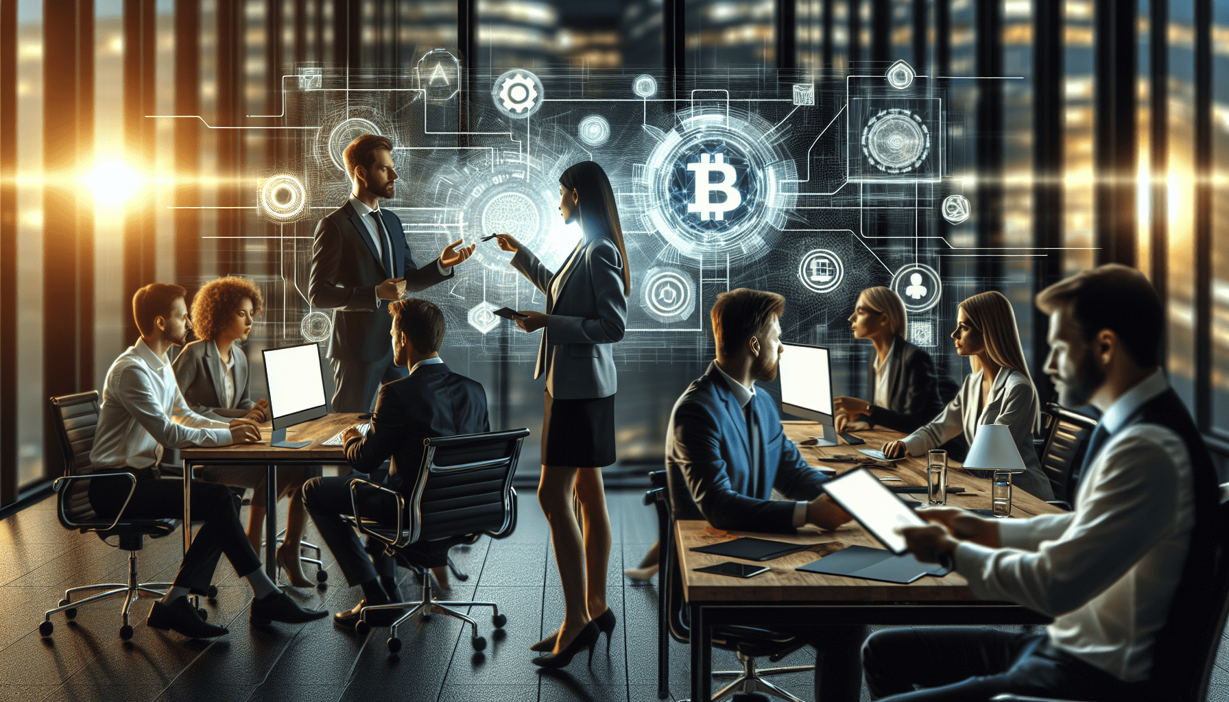 Blockchain process steps