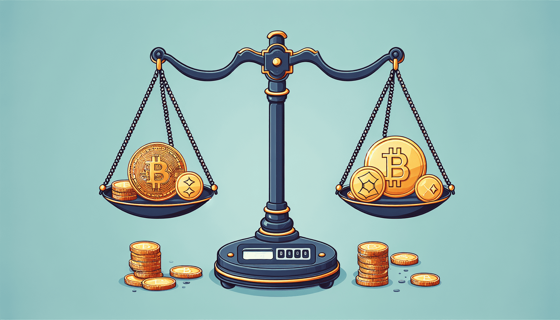 Stablecoins providing balance