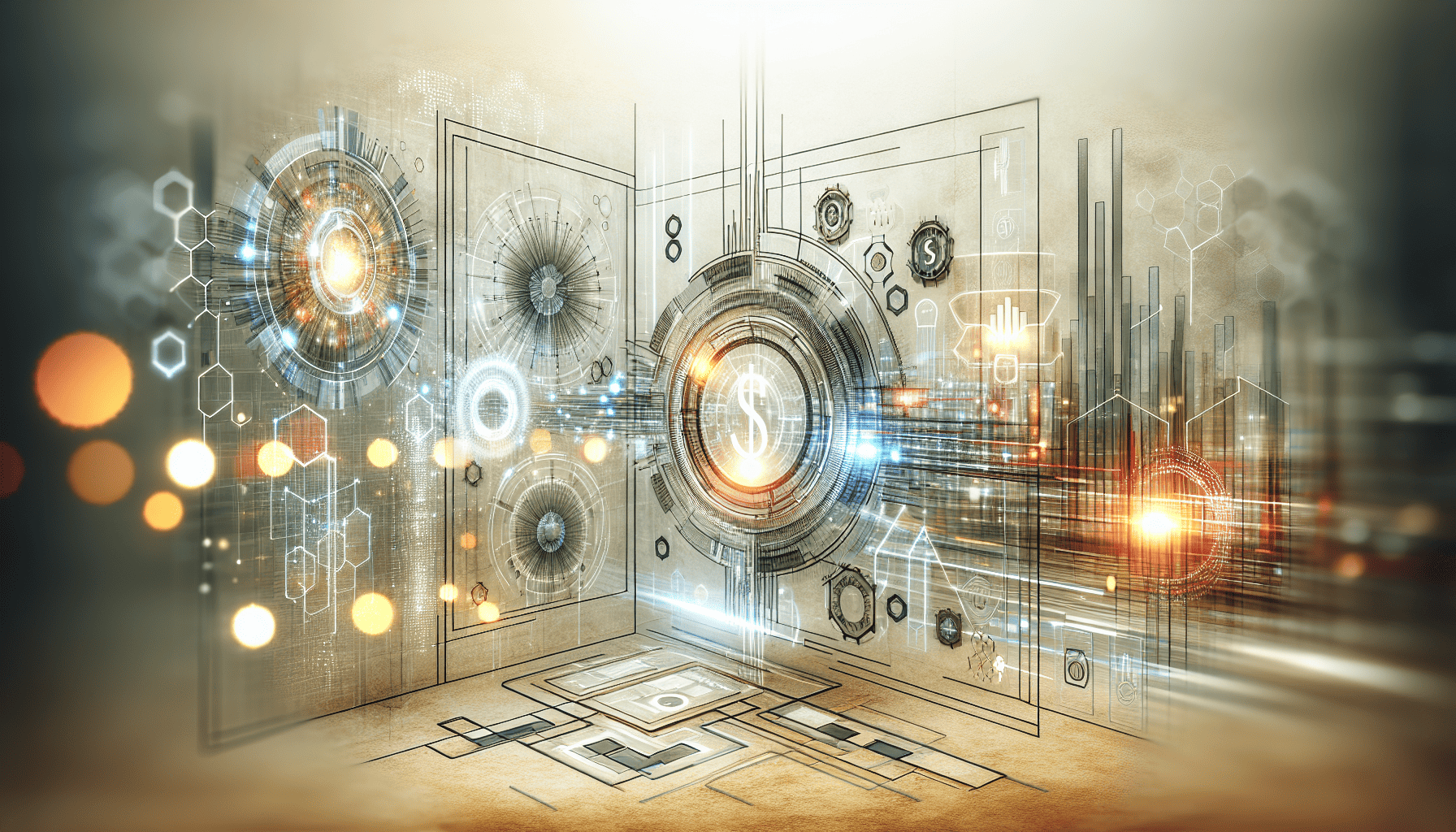 Futuristic technology interface